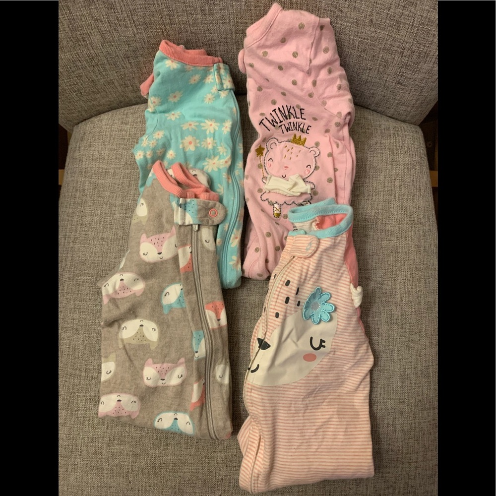 On hold 🌸Baby Pajama lot🌸 3-6 Months